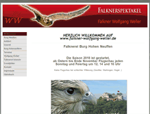 Tablet Screenshot of falkner-wolfgang-weller.de